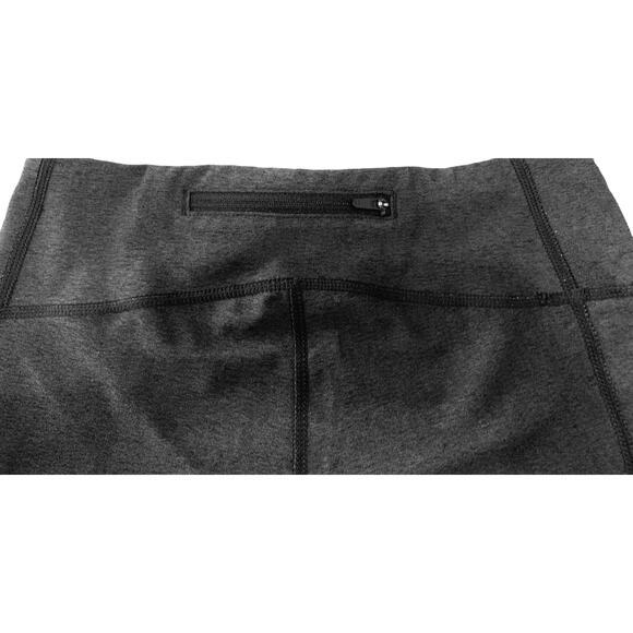 Z BY ZELLA MID RISE YOGA PANTS, WOMENS, XS (WAIST 25), DARK GREY WITH BLACK TRIM - Picture 4 of 8